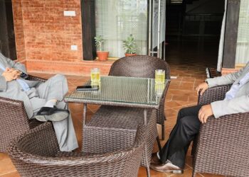 PM Dahal and Biplav hold talks over party unification