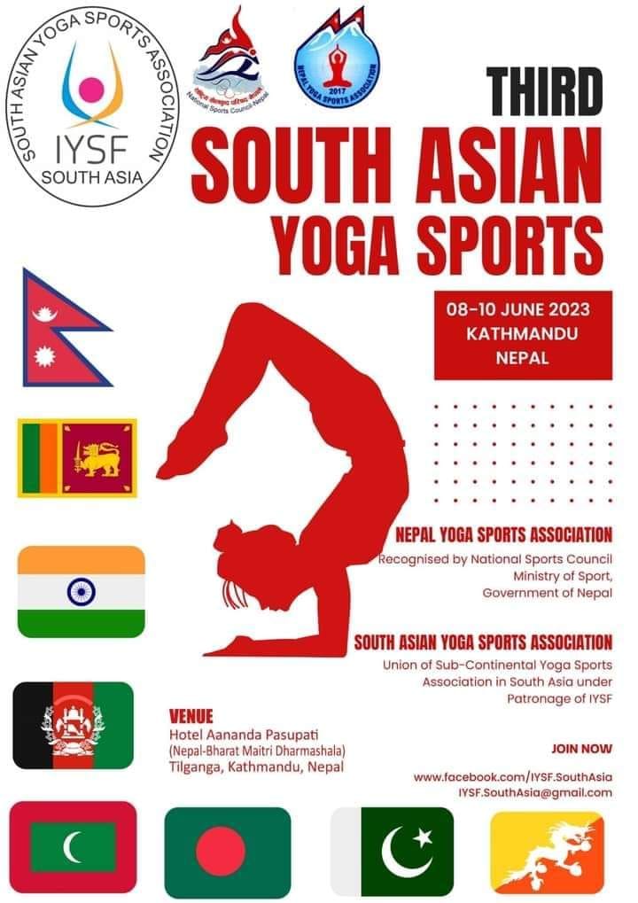 South Asian Yoga Sports Competition kicks off today