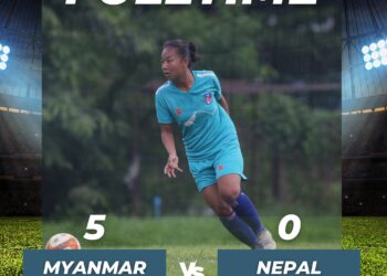 Myanmar beat Nepal by 5-0 in AFC U-20 Women’s Asian Cup qualifiers