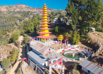 Historical 13-storey Temple in Arghakhanchi awaits publicity