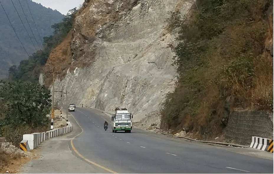 Traffic restored on Prithvi Highway