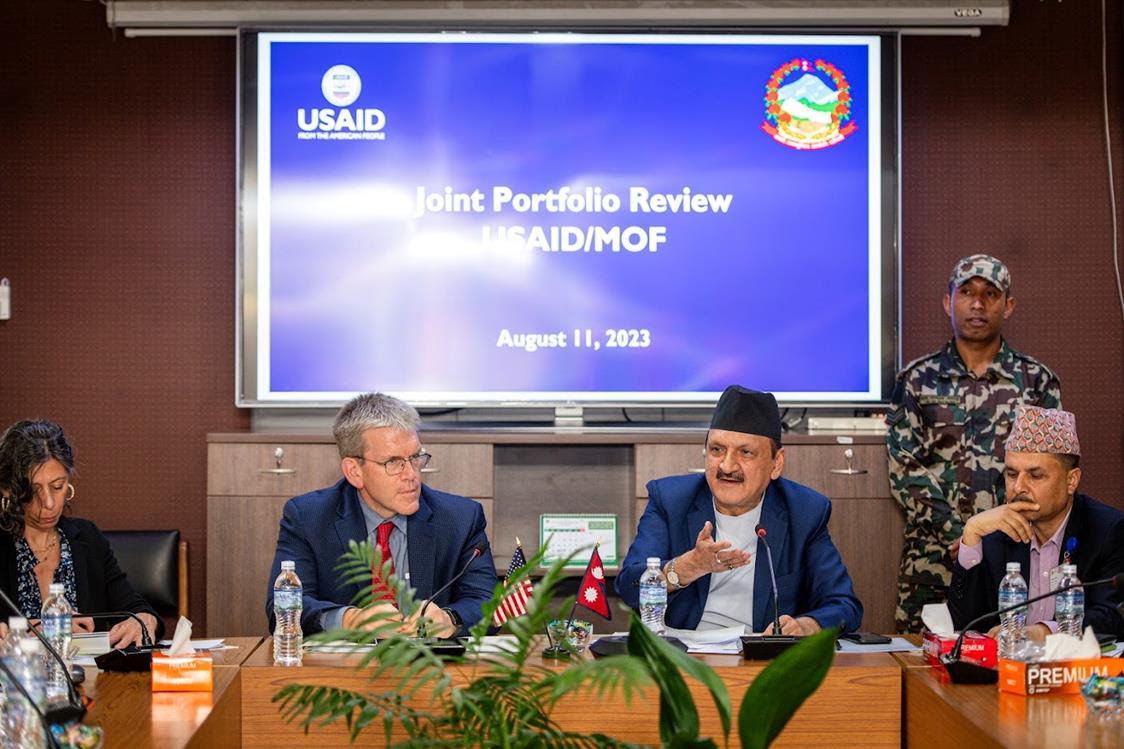 USAID Nepal and Govt of Nepal joint portfolio review strengthens partnership and collaboration