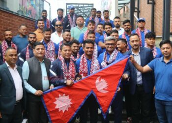 CAN bids farewell to Nepali Cricket team for Asian Games in China