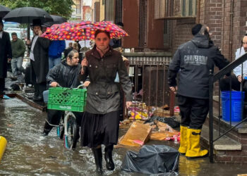 New York City area under state of emergency after storms flood subways