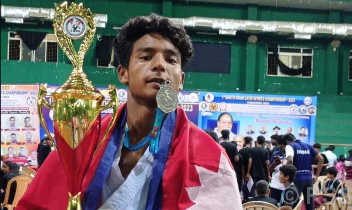 Bajhang’s karate player wins South Asian Karate Cup