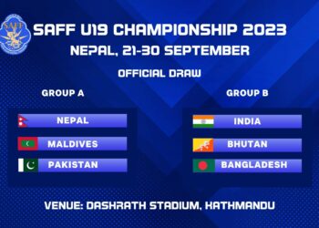 U-19 SAFF Championship: Nepal taking on the Maldives today