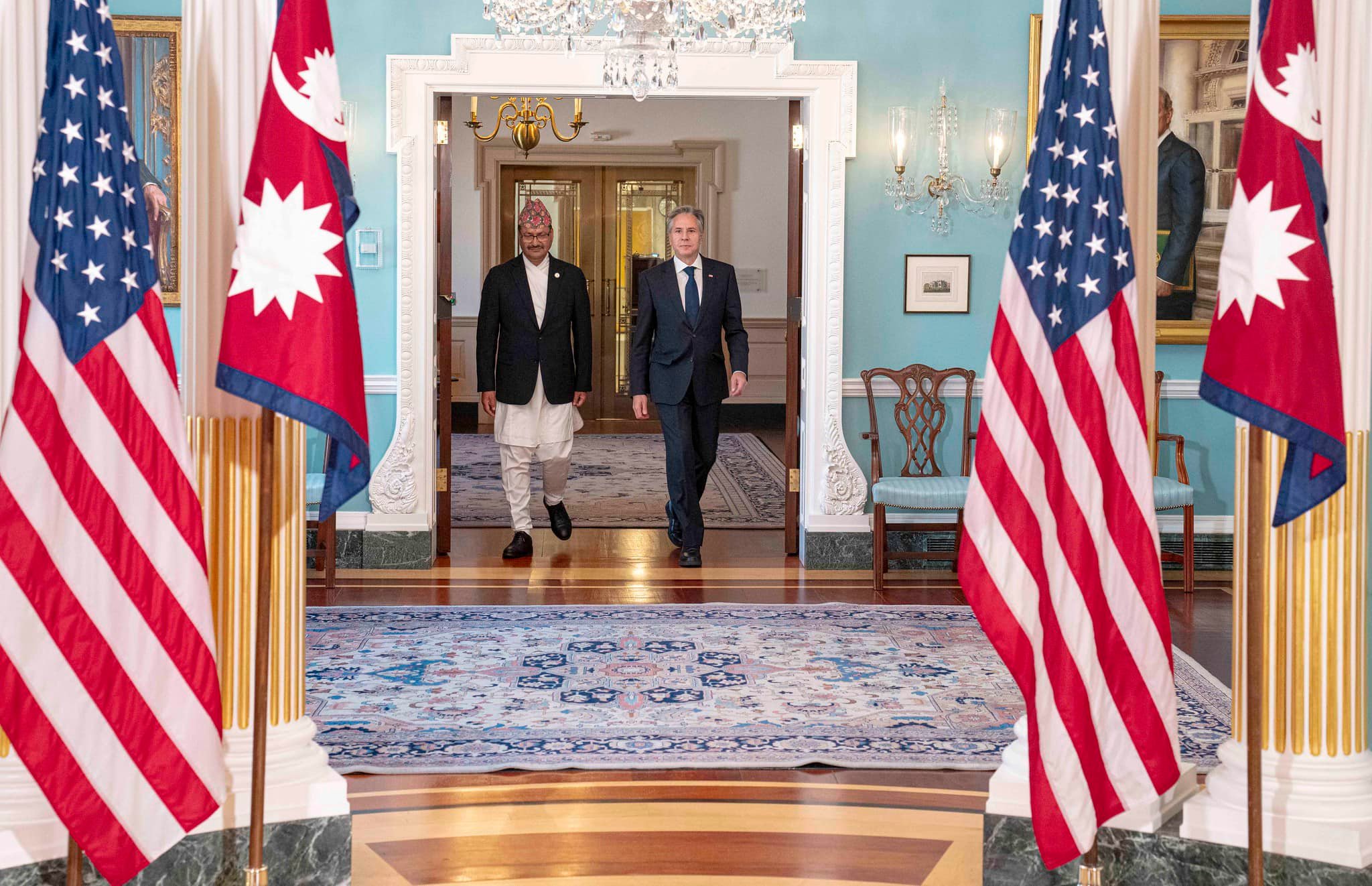 Meaningful partnership between the US and Nepal: Blinken