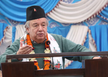 World must be a better friend to Nepal: UN Secretary-General Guterres