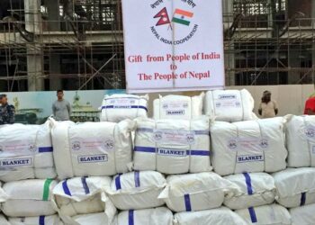 India donates third tranche of over 12 tons of relief support to earthquake victims