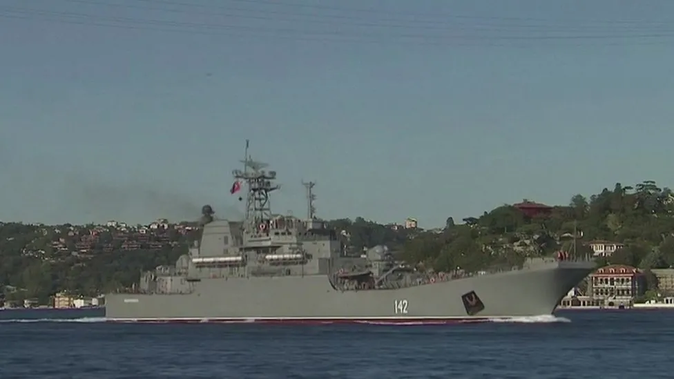 Russia confirms damage to warship in Black Sea