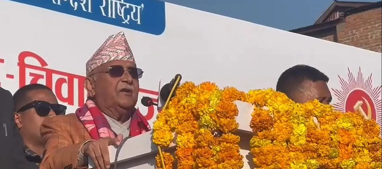 UML Chair Oli accuses ‘setting’ in release of Khand, raises concerns over Rayamaji’s detention