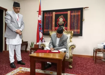 President Poudel authorizes deployment of Nepal Army for by-election security