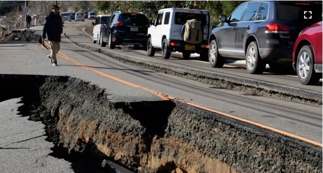 Death toll rising from powerful Japanese earthquake « Khabarhub