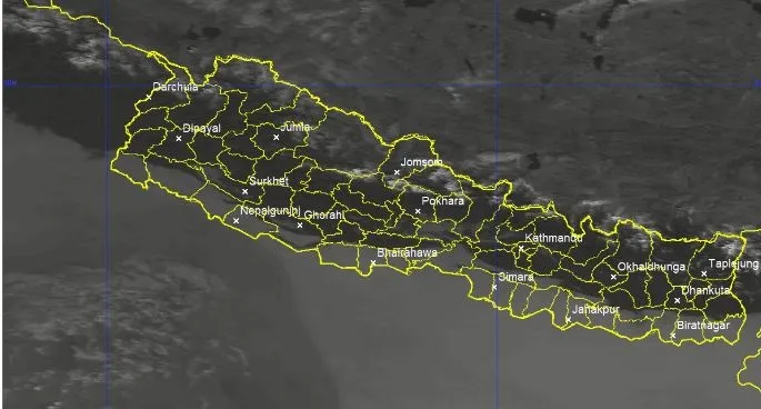 Weather today: Koshi, Bagmati, and Gandaki province to remain partially cloudy