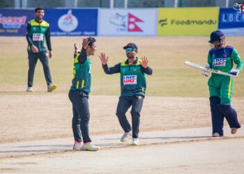 PM Cup Cricket:  Army scores 97 runs victory over Sudurpashchim