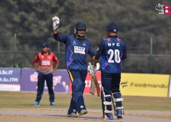 PM Cup Cricket: Unbeaten Police Club secures eighth victory with a dominating 103-run win over Lumbini