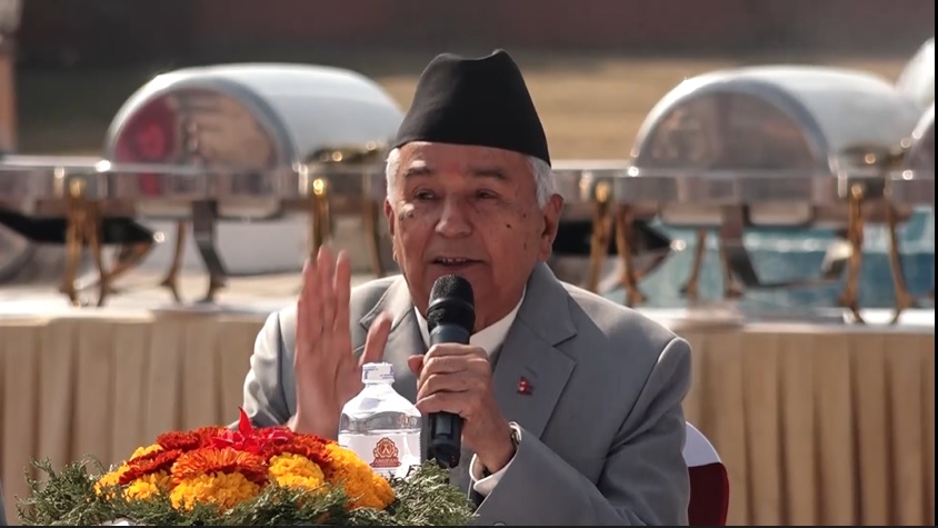 President Paudel urges leaders for complete implementation of Constitution