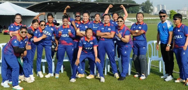ACC Women’s Premier Cup: Nepal playing against Bhutan