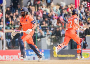 Netherlands secures victory over Nepal by eight wickets in ICC CWC League 2