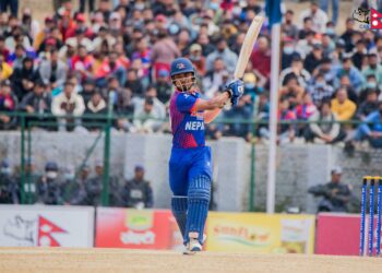 Nepal shows promise with 51 runs in powerplay against Netherlands