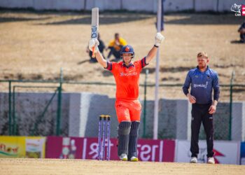 Netherlands sets record target of 248 runs against Namibia