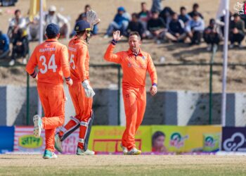 Netherlands secures victory over Namibia in Tri-Nations T20I series