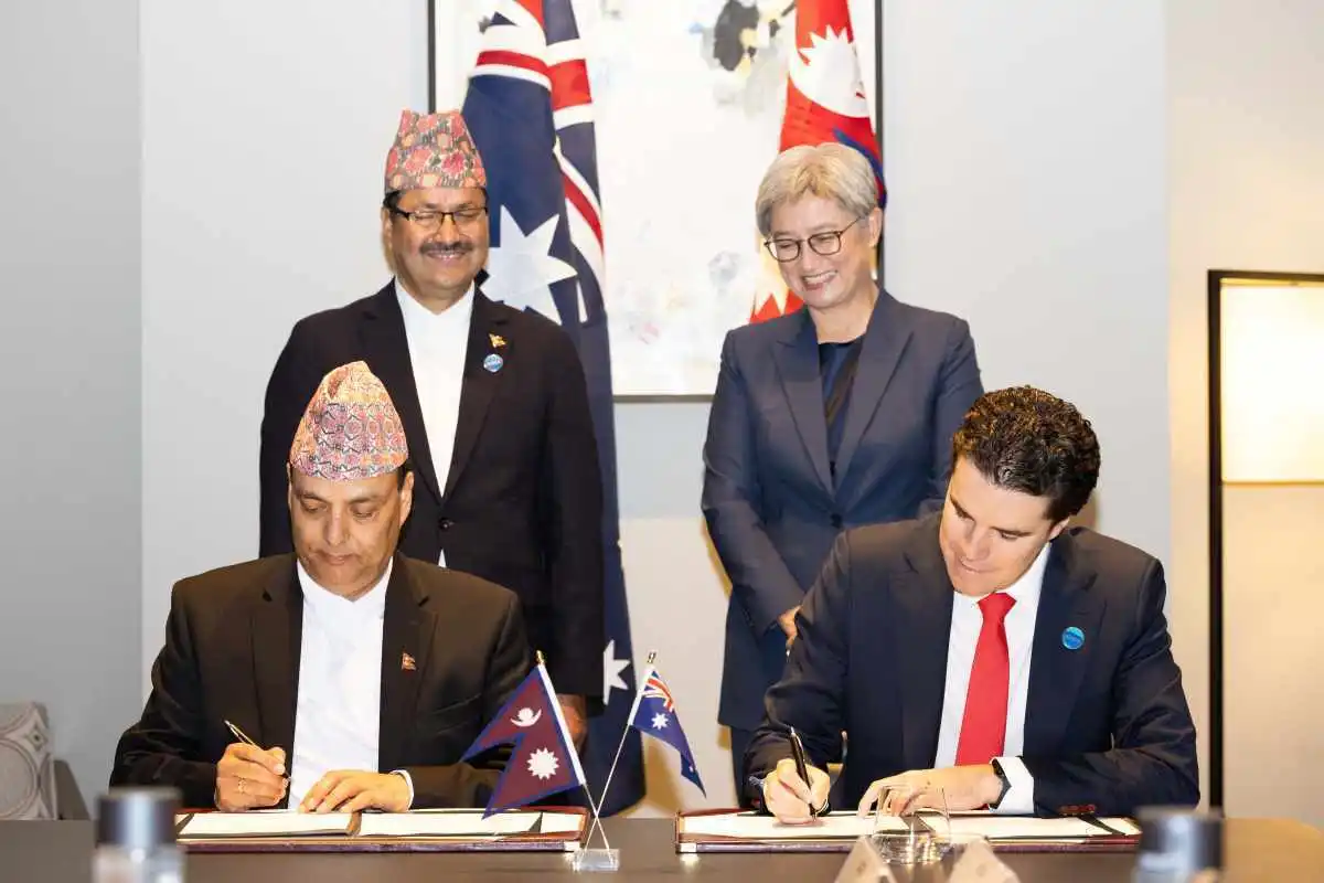 Nepal, Australia sign Trade and Investment Framework Agreement