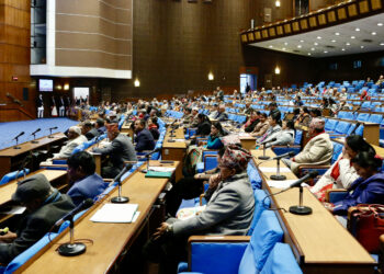House of Representatives meeting in session