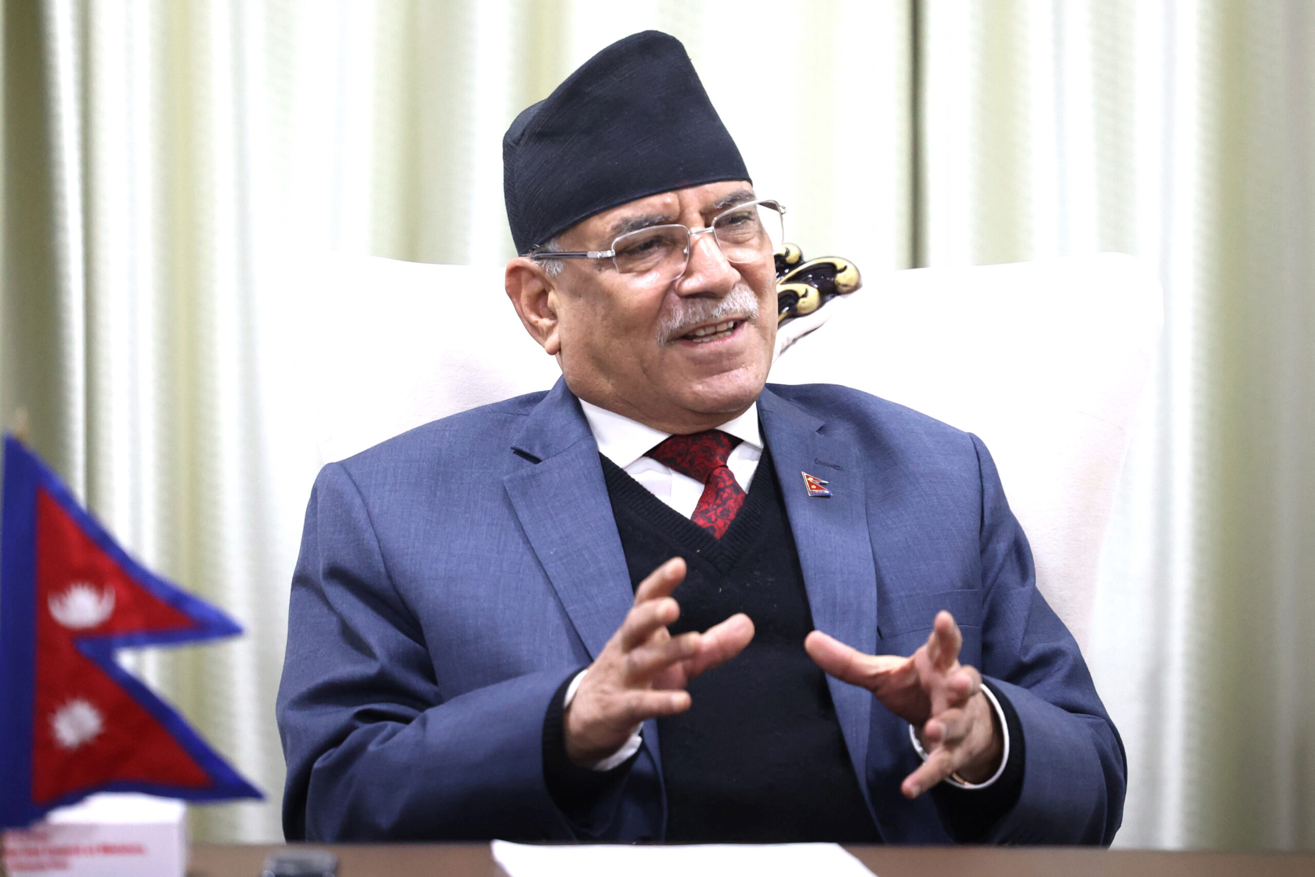 Peace process to conclude based on national consensus: PM Dahal