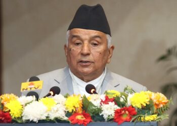 President Paudel champions global peace and tolerance