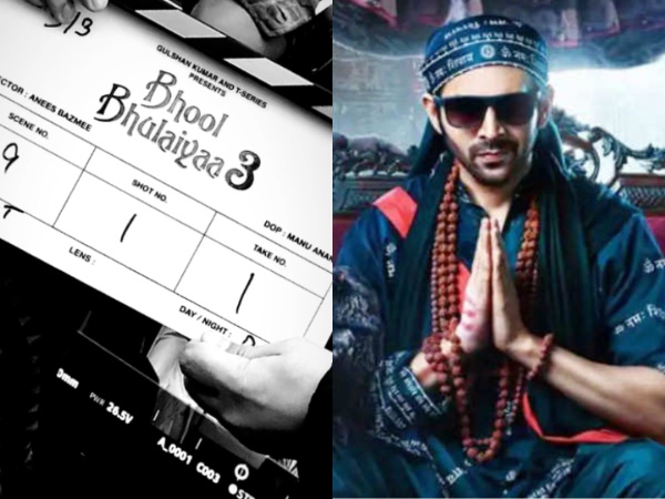 Kartik Aaryan shares a glimpse from first-day shoot of ‘Bhool Bhulaiyaa 3’