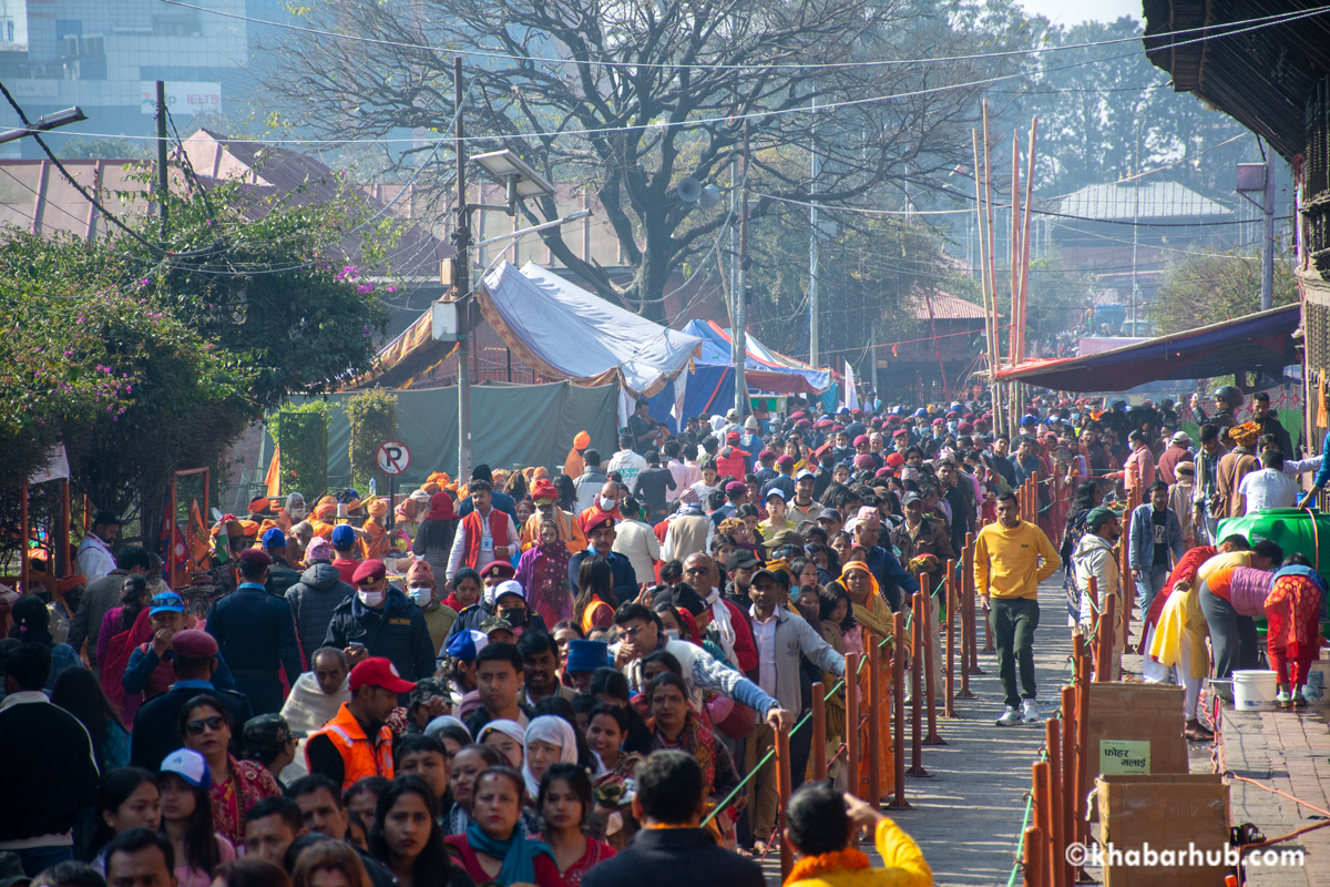 Maha Shivaratri draws over 400,000 devotees to Pashupatinath so far