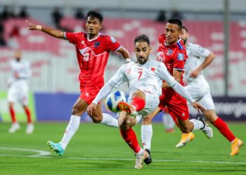 Nepal suffers defeat to Bahrain in FIFA World Cup and Asian Cup qualifiers