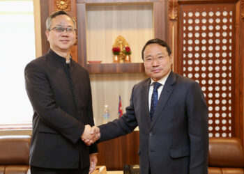 Finance Minister Pun and Chinese ambassador meet, discuss various issues