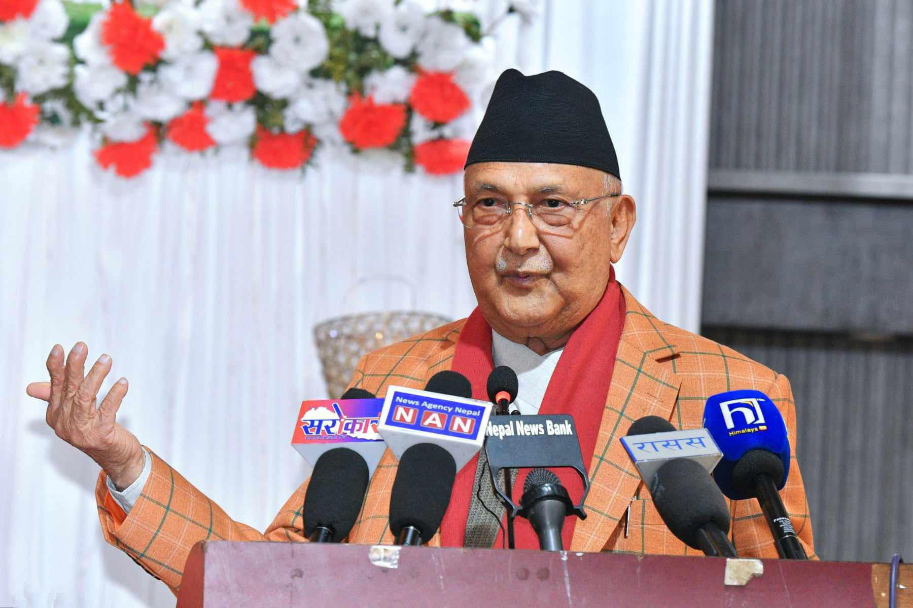 Ilam-2 by-election: UML Chair Oli appeals vote for Suhang Nembang