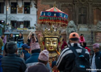 IN PHOTOS: Five-yearly Samyak Mahadan festival commences in Lalitpur