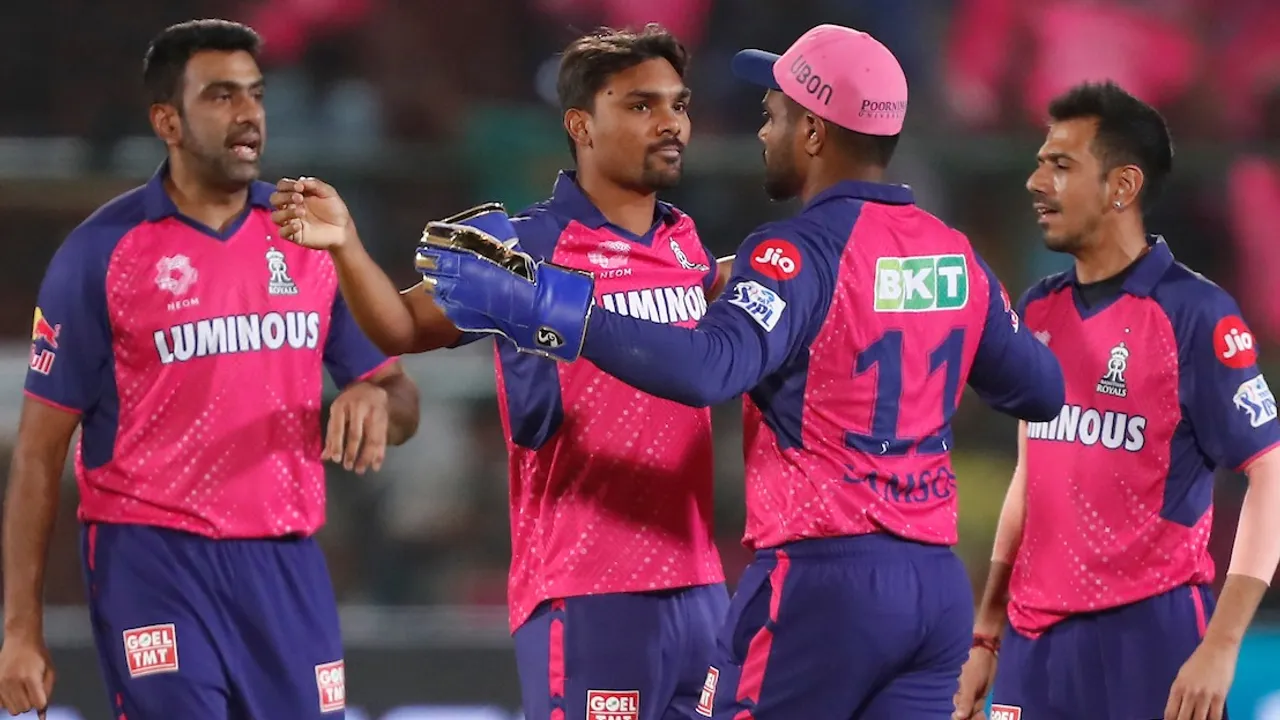 Sandeep’s five wicket and Jaiswal’s century propel RR to dominant victory over MI