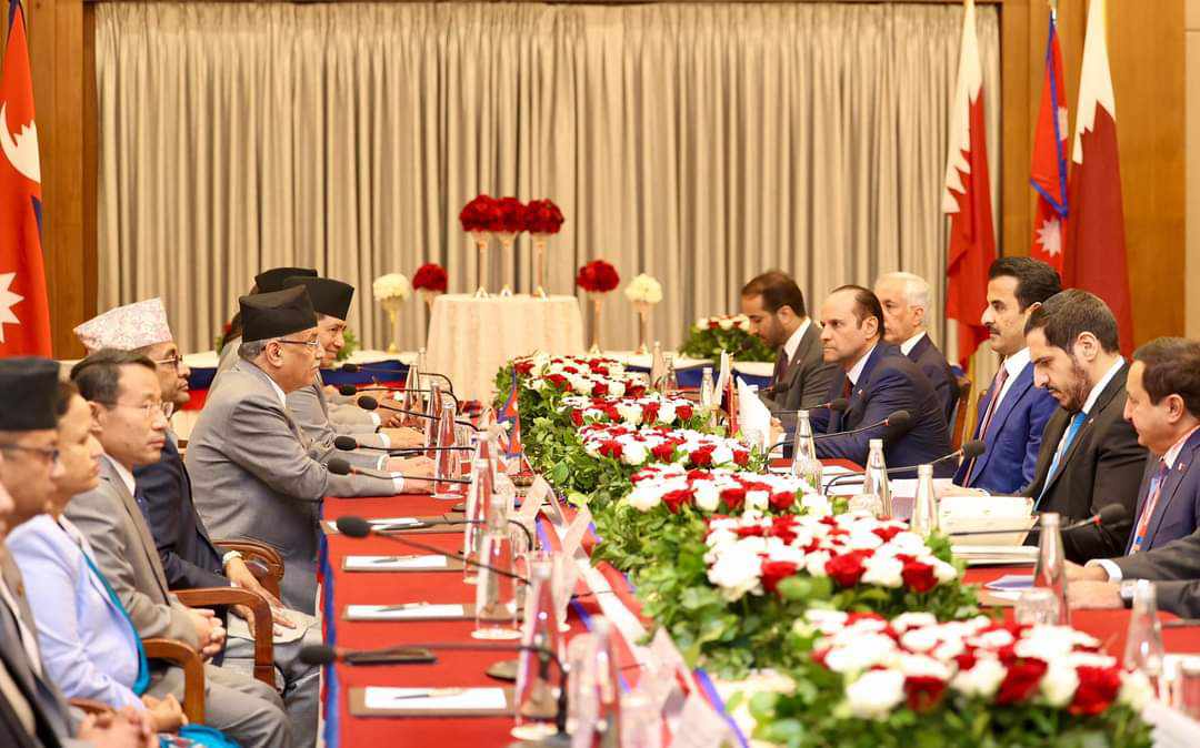 Nepal and Qatar engage in bilateral talks