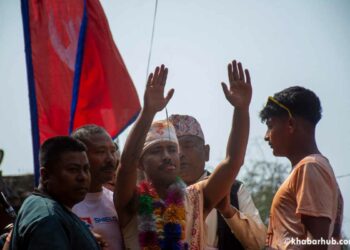 Sindur Jatra observed with great zeal in Bhaktapur (in photos)