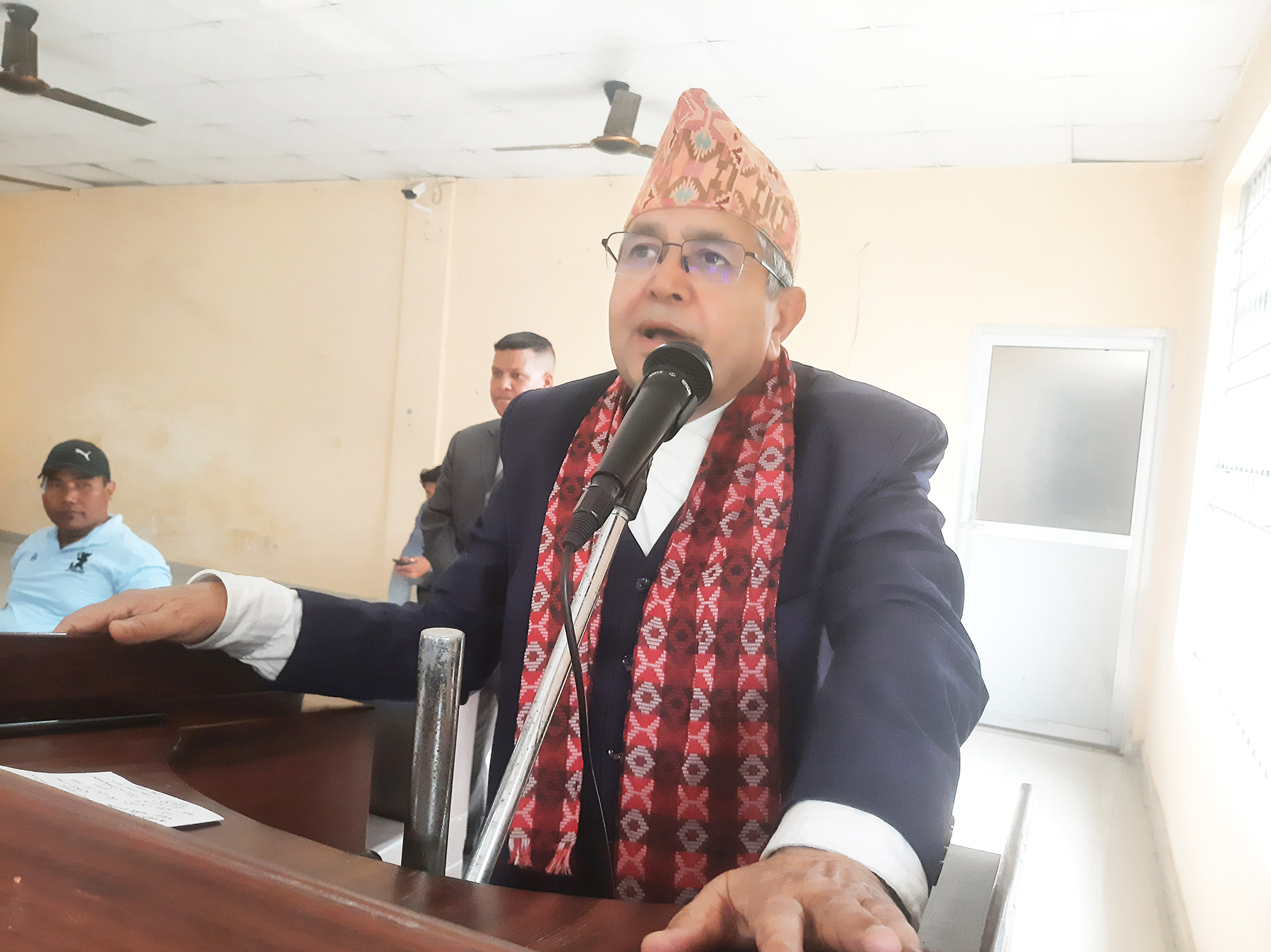 Speaker Ghimire calls for crackdown on illicit trade at eastern checkpoint