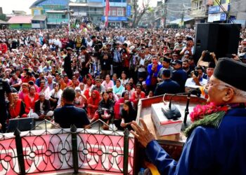 UML chair Oli pledges Ilam’s development; targets Unified Socialist in by election victory rally