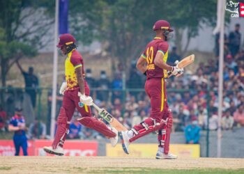 West Indies ‘A’ sets 205-run target for Nepal in inaugural T20 match