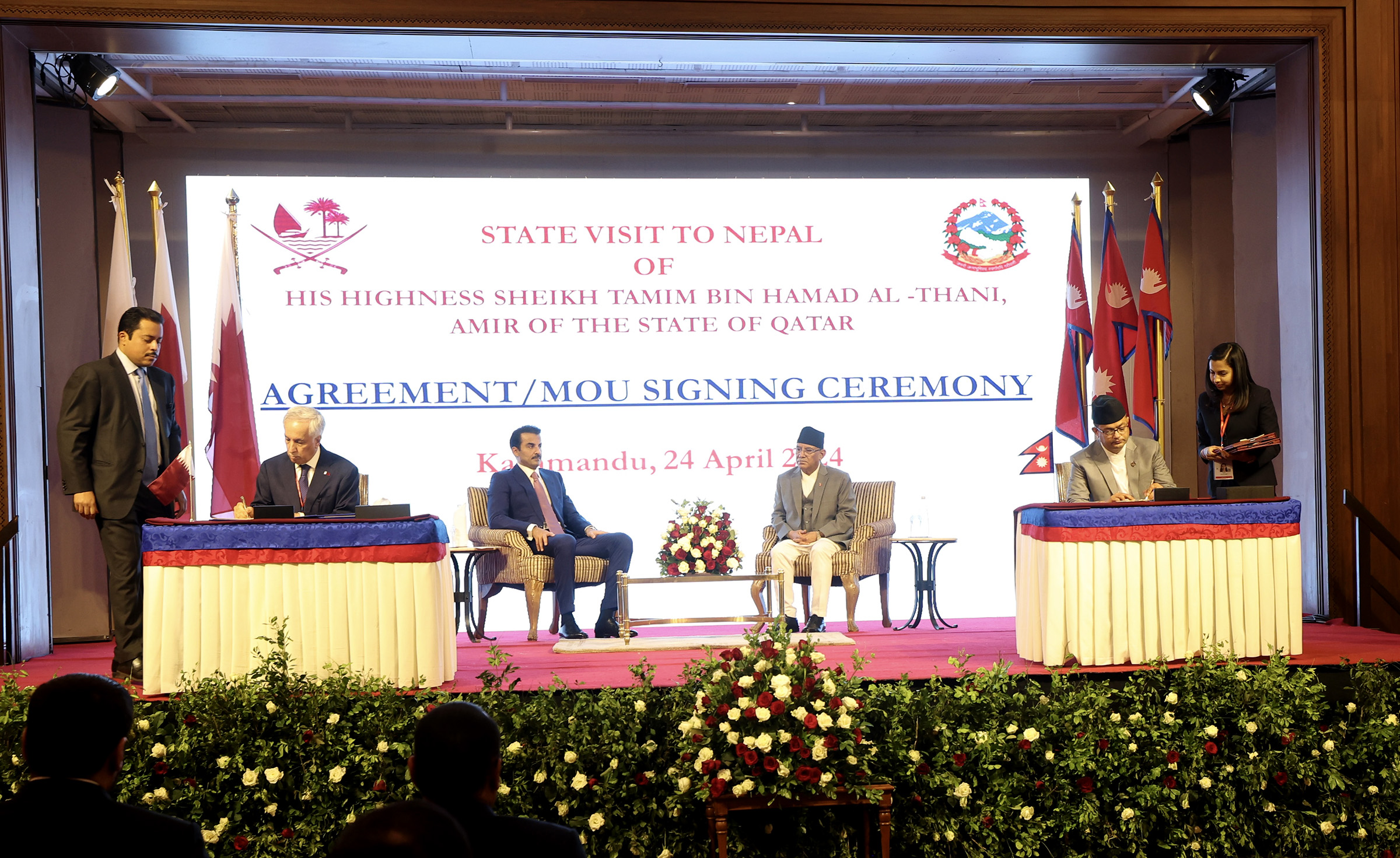 Nepal and Qatar sign eight agreements to strengthen bilateral relations