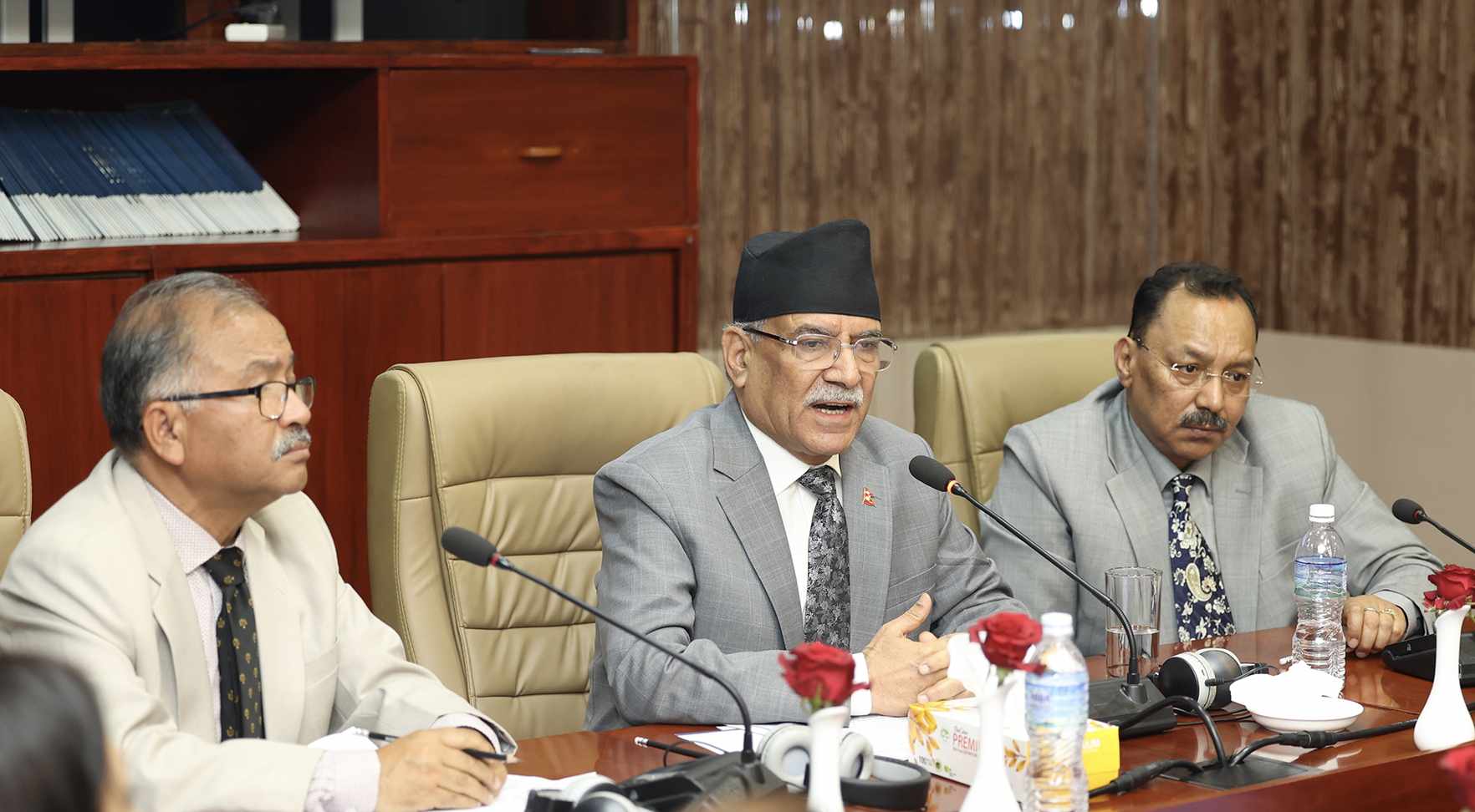Prime Minister Dahal vows continued crackdown on corruption, irrespective of time period