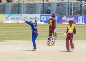 West Indies ‘A’ scores 60 runs for the loss of one wicket in powerplay against Nepal