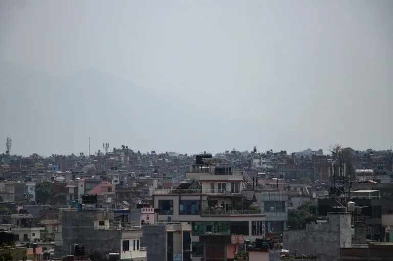 IN PICS: Air pollution grips Kathmandu « Khabarhub