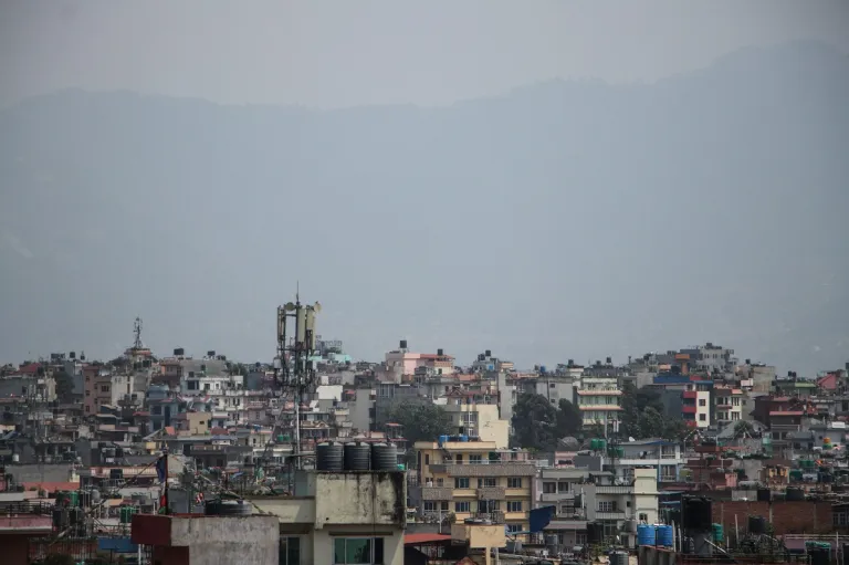 IN PICS: Air pollution grips Kathmandu « Khabarhub