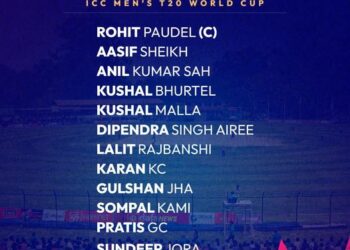 CAN announces Nepali squad for T20 World Cup: Sagar and Kamal secure spots in final 15