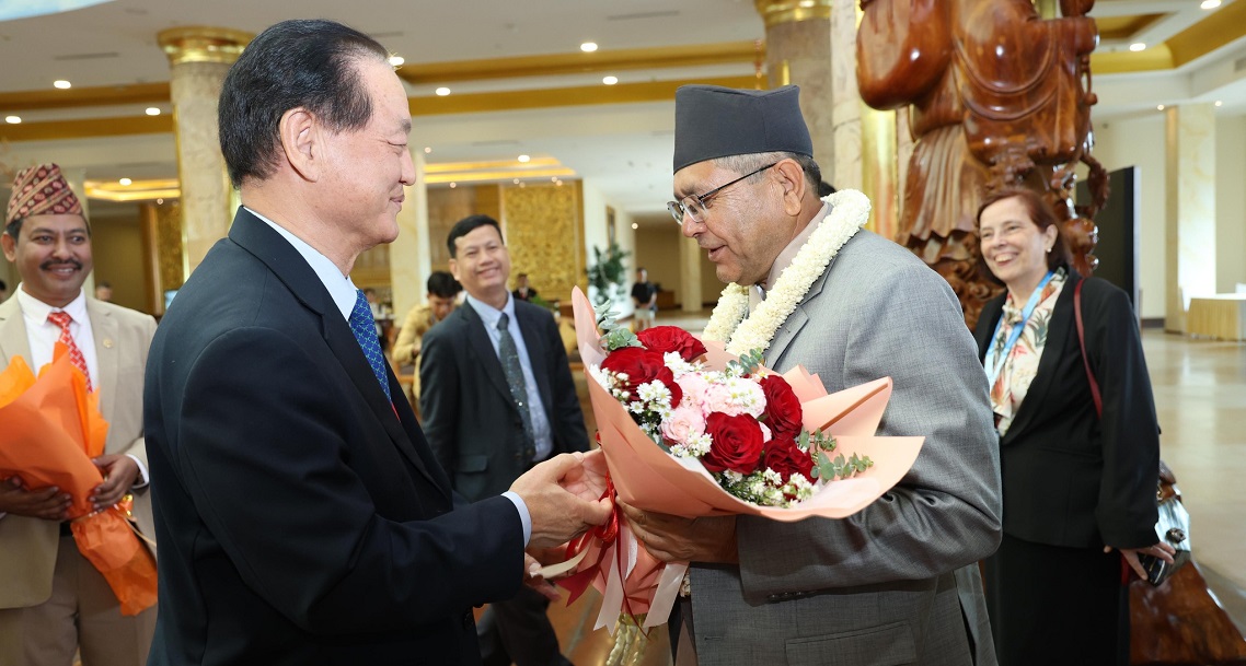 Devraj Ghimire Leads Nepali Delegation at International Parliament Meeting in Cambodia