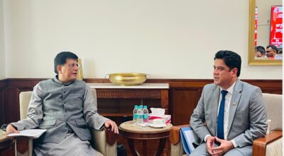 Damodar Bhandari and Piyush Goyal